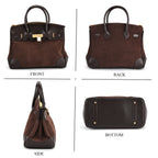 "Color:Coffee Size/Profile: Genuine leather Crossbody bag with gift box Wall (exterior):Genuine leather Lining (Interior):PVC Pockets (exterior):Zipped-1 Pockets (interior):  Zipped-1,slip-1; Measurem_8256463_4