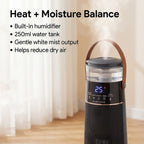 Bliss - Beyond PTC 4 in 1 -  Heater and Humidifier 1100-2000 Watts - Black