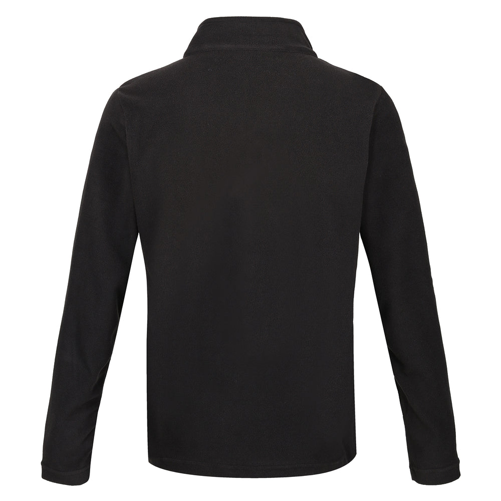 Regatta Womens Lightweight Brushed Half-Zip Fleece (Size 10) - Black_8259996_5