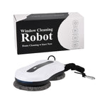 RZ2-31 Smart Robotic Window Cleaner - 3000Pa Suction Brushless Motor, Tuya App Control, Ultrasonic Dual Spray - 20-Min UPS Safety Protection - White