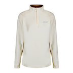 Regatta Womens Lightweight Brushed Half-Zip Fleece (Size 10) - Cream & White_8261885_4