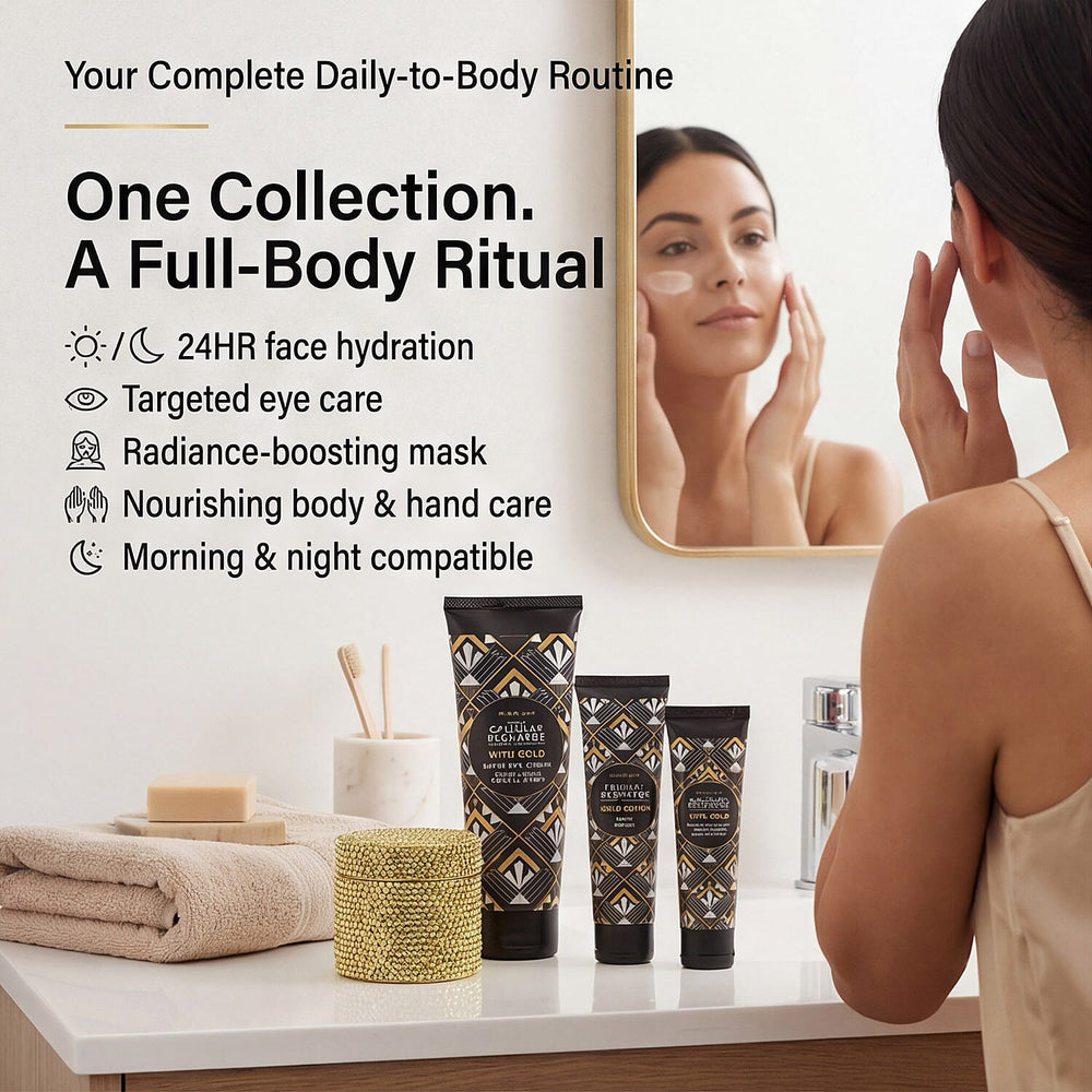 Elizabeth Grant Caviar Collection with Gold