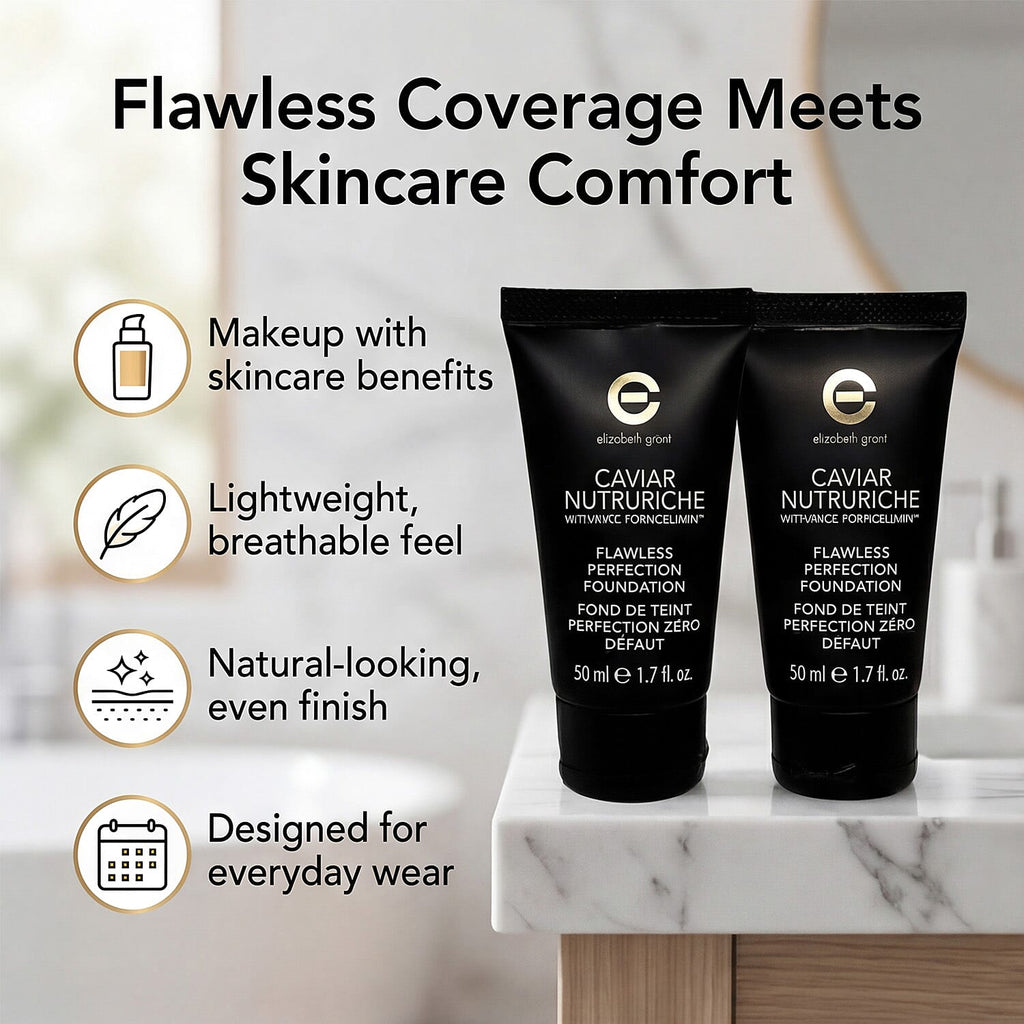 Elizabeth Grant Caviar Flawless Perfection Foundation Duo