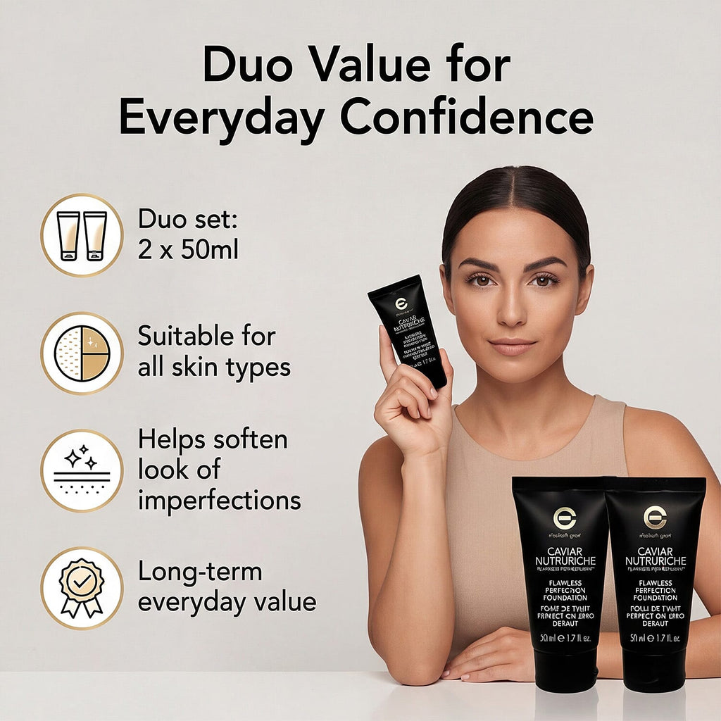 Elizabeth Grant Caviar Flawless Perfection Foundation Duo