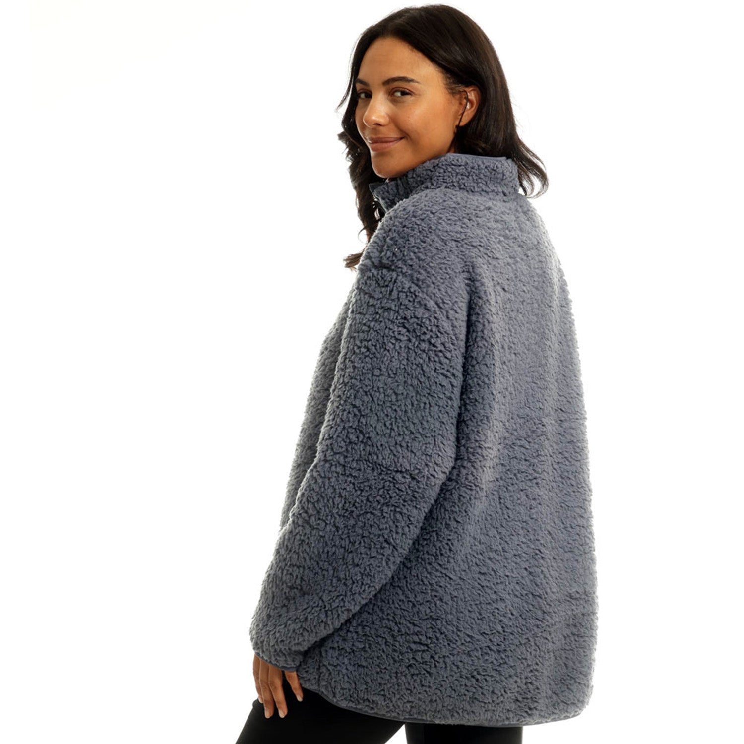 Closeout Deal - Light & Shade Super Soft Fleece Jumper (Size - L-XL) - Navy