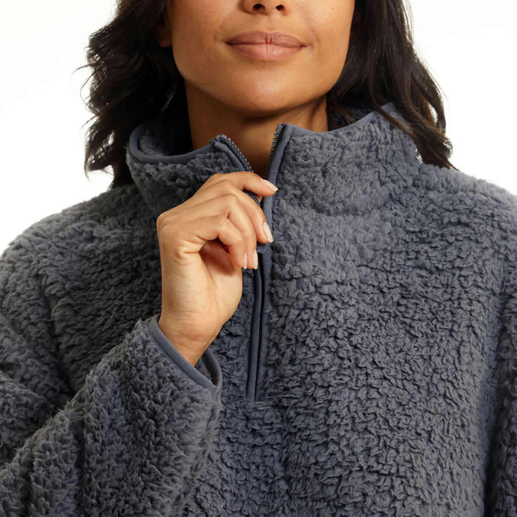Closeout Deal - Light & Shade Super Soft Fleece Jumper (Size - L-XL) - Navy