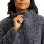 Closeout Deal - Light & Shade Super Soft Fleece Jumper (Size - L-XL) - Navy