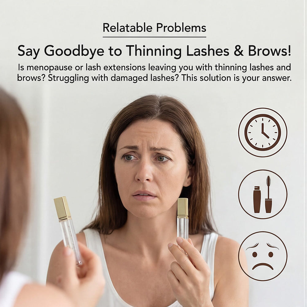 Elizabeth Grant Professional Institute Thinning Eye Lash - Brow Solution Duo - 8ml each