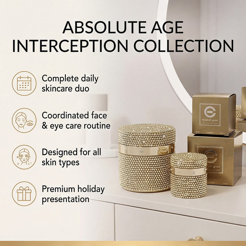 NEW YEAR-BE THE BEST OF YOU --Elizabeth Grant Absolute Age Interception Collection (Includes 200ml Face Cream - 50ml Eye Cream)
