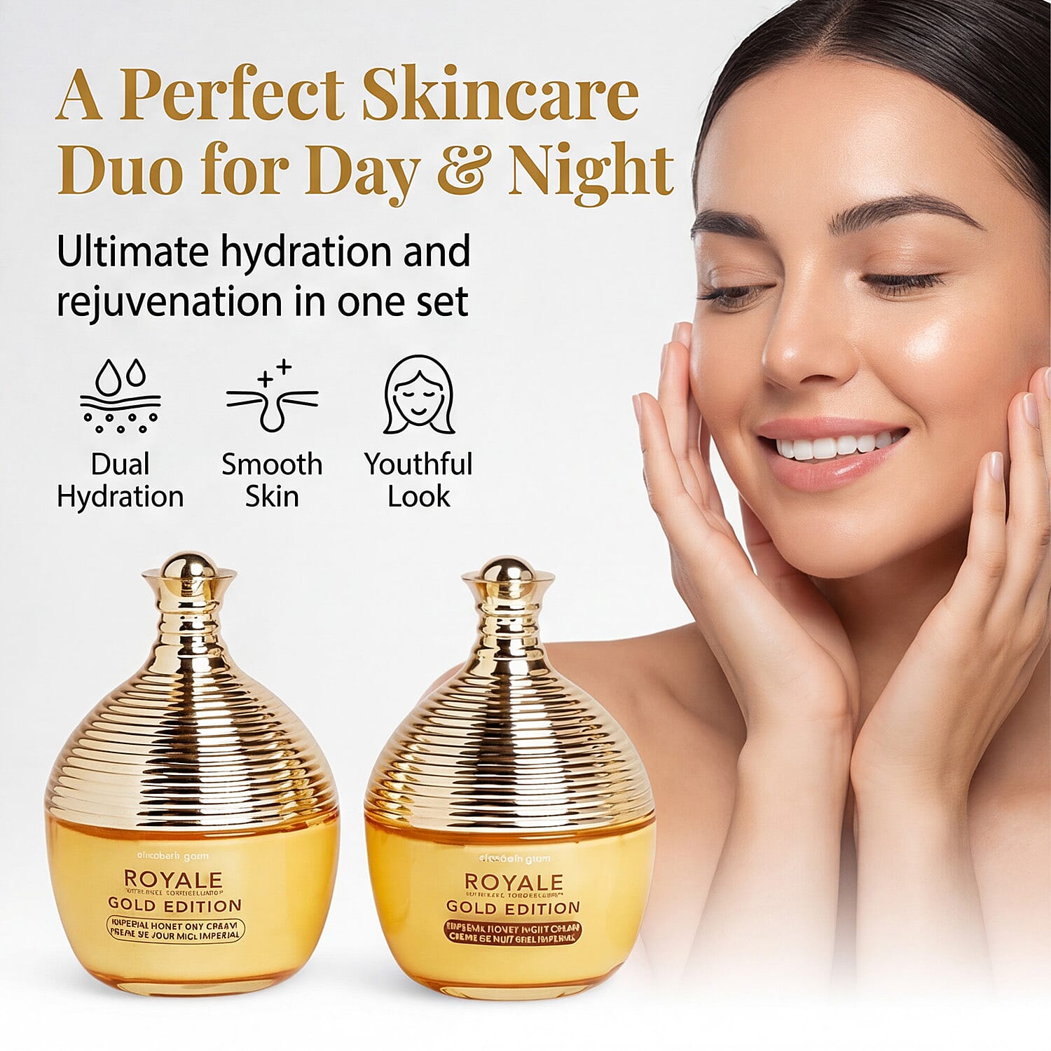 Birthday Deal Only Elizabeth Grant Royale Imperial Day and Night Cream GOLD EDITION - 100 x 2 ML