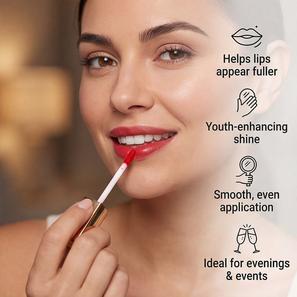 MISS IT- MISS OUT - Elizabeth Grant Collagen Re-Inforce Plumping Lip Shine Double Up Duo - Lip Shine Coral x2, Lip Shine Pink x2