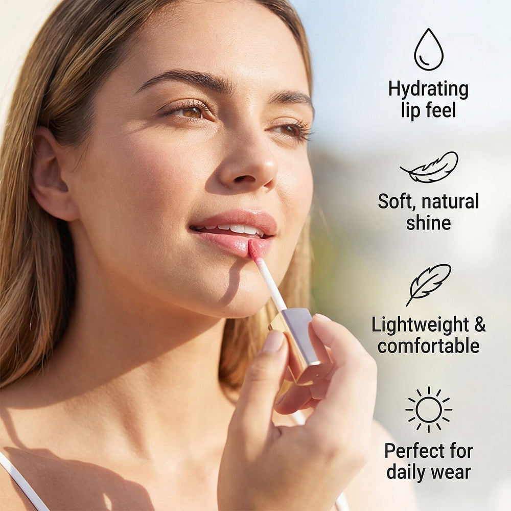 MISS IT- MISS OUT - Elizabeth Grant Collagen Re-Inforce Plumping Lip Shine Double Up Duo - Lip Shine Coral x2, Lip Shine Pink x2