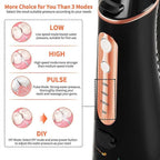 GT GUARD Four Mode Oral Portable Water Flosser - Black