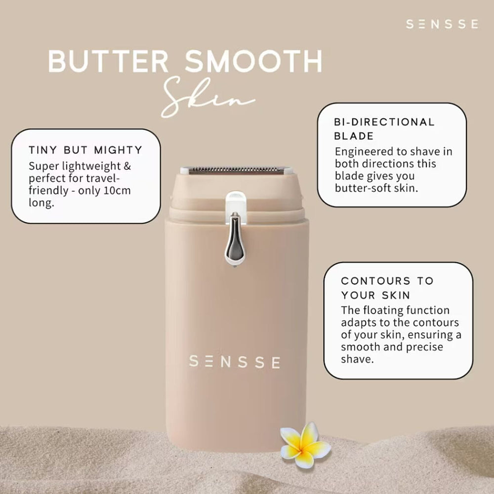 THE BEAUTY CLOSEOUT DEAL - Sensse Butterskin Shaver