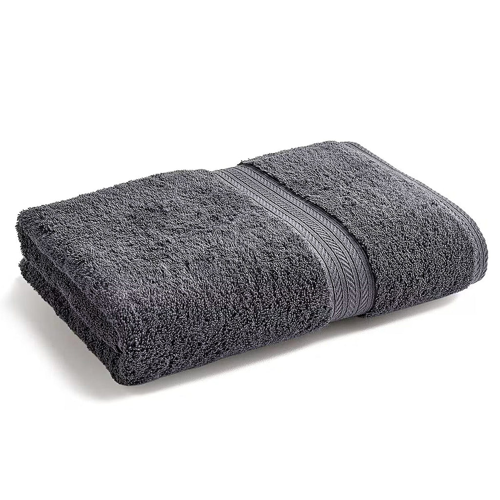 100% Organic Turkish Cotton Face Cloth (550GSM) - Cinder