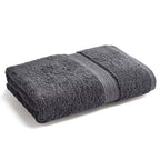 100% Organic Turkish Cotton Face Cloth (550GSM) - Cinder