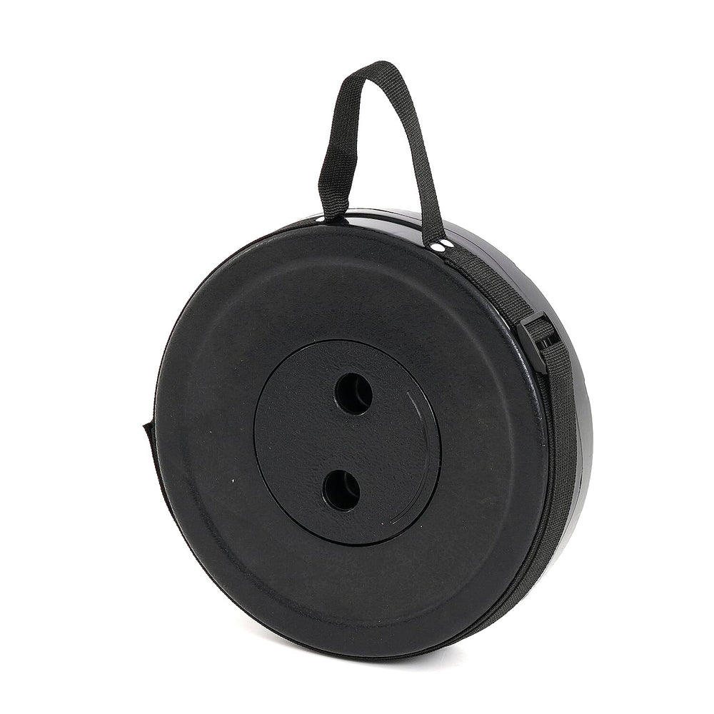 Portable Folding & Retractable Telescopic Stool (44cm Adjustable) - Black_8280489_3