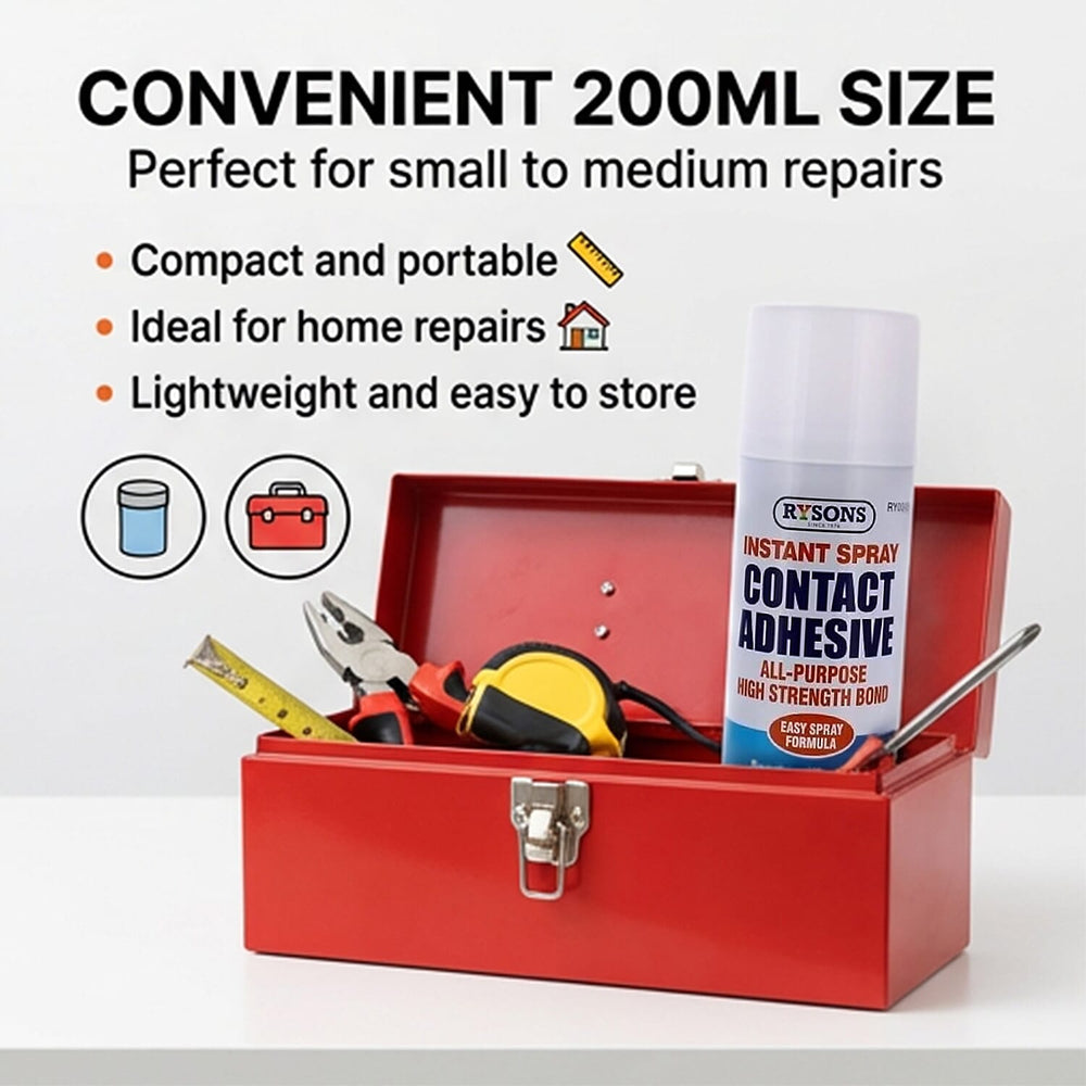Instant Spray Contact Adhesive - 200ml