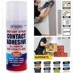 Instant Spray Contact Adhesive - 200ml