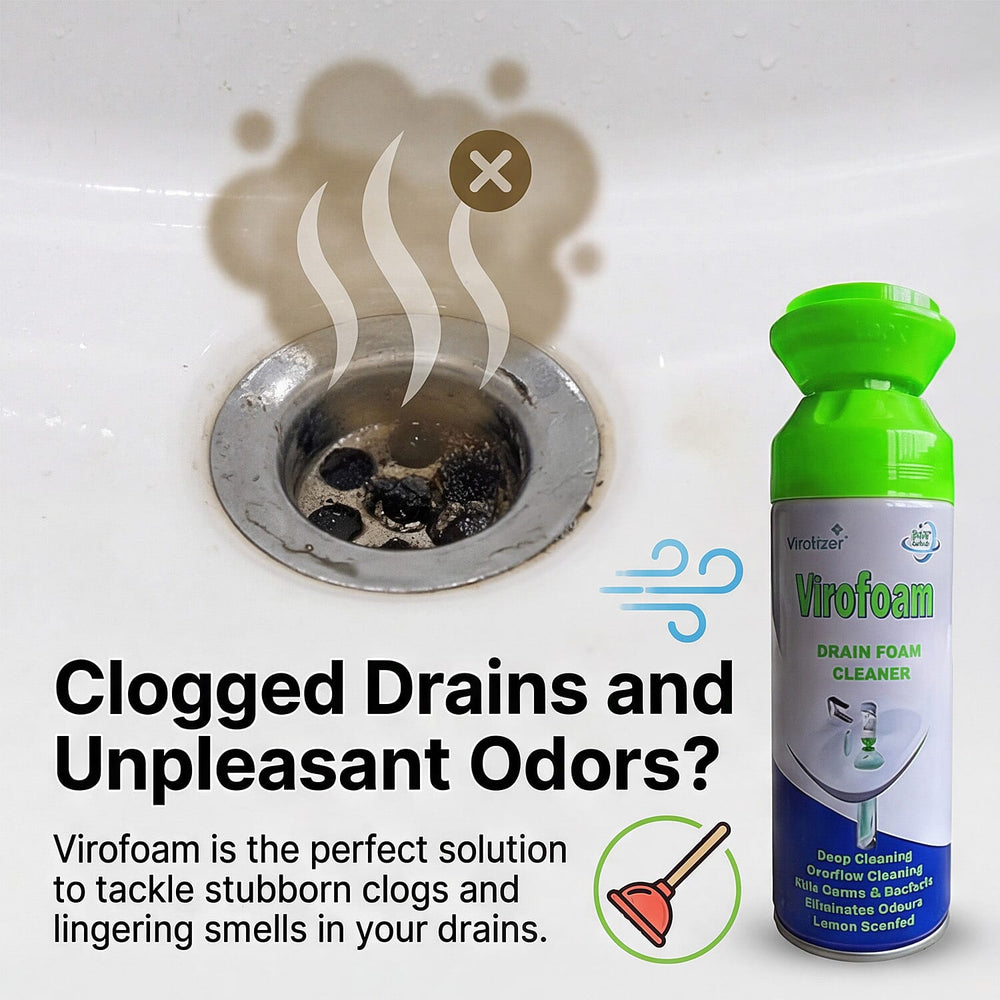 Virofoam Drain Cleaning Solution