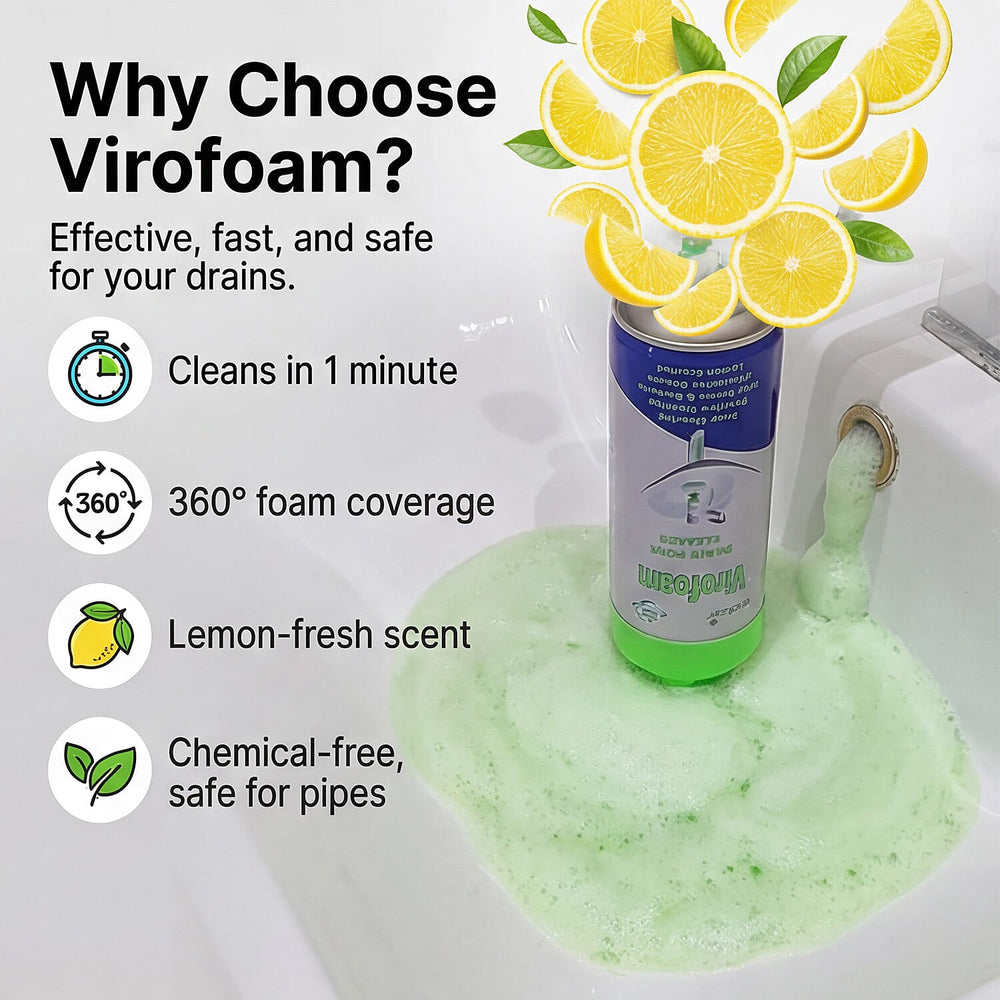 Virofoam Drain Cleaning Solution