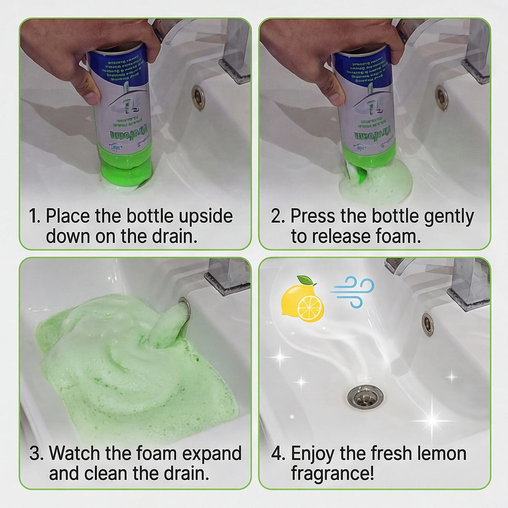 Virofoam Drain Cleaning Solution
