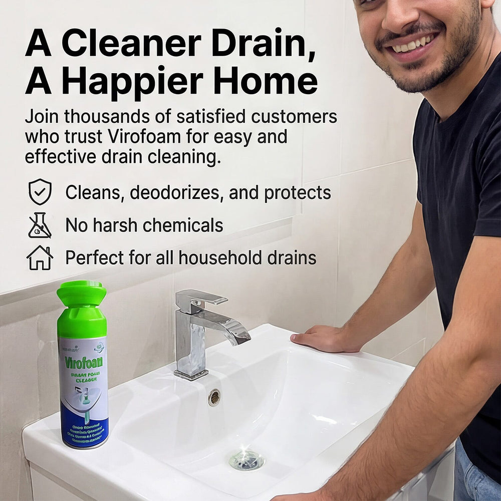 Virofoam Drain Cleaning Solution