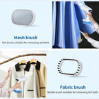 Black Friday Deal- MULTIFUNCTIONAL YASHE High Power Portable Garment Steamer (1600W) with Touch Control Panel and LCD Display - White