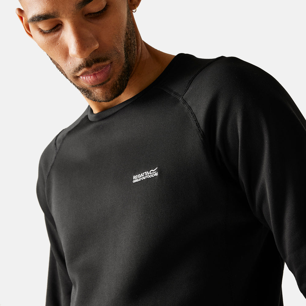 Regatta  Sweat Shirt (Size - Medium) - Black_8291109_3