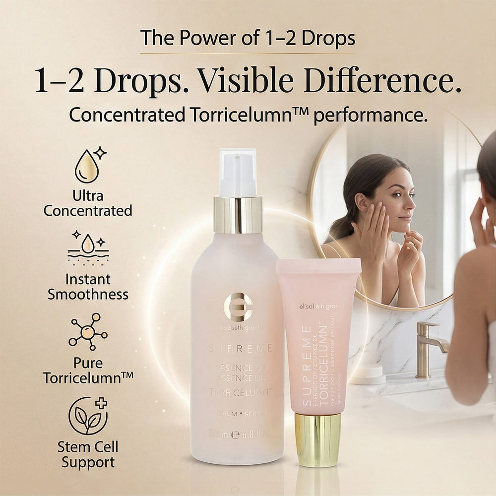 Elizabeth Grant Supreme Essence of Torricelumn (200ml) with On The Go Roller (30ml)