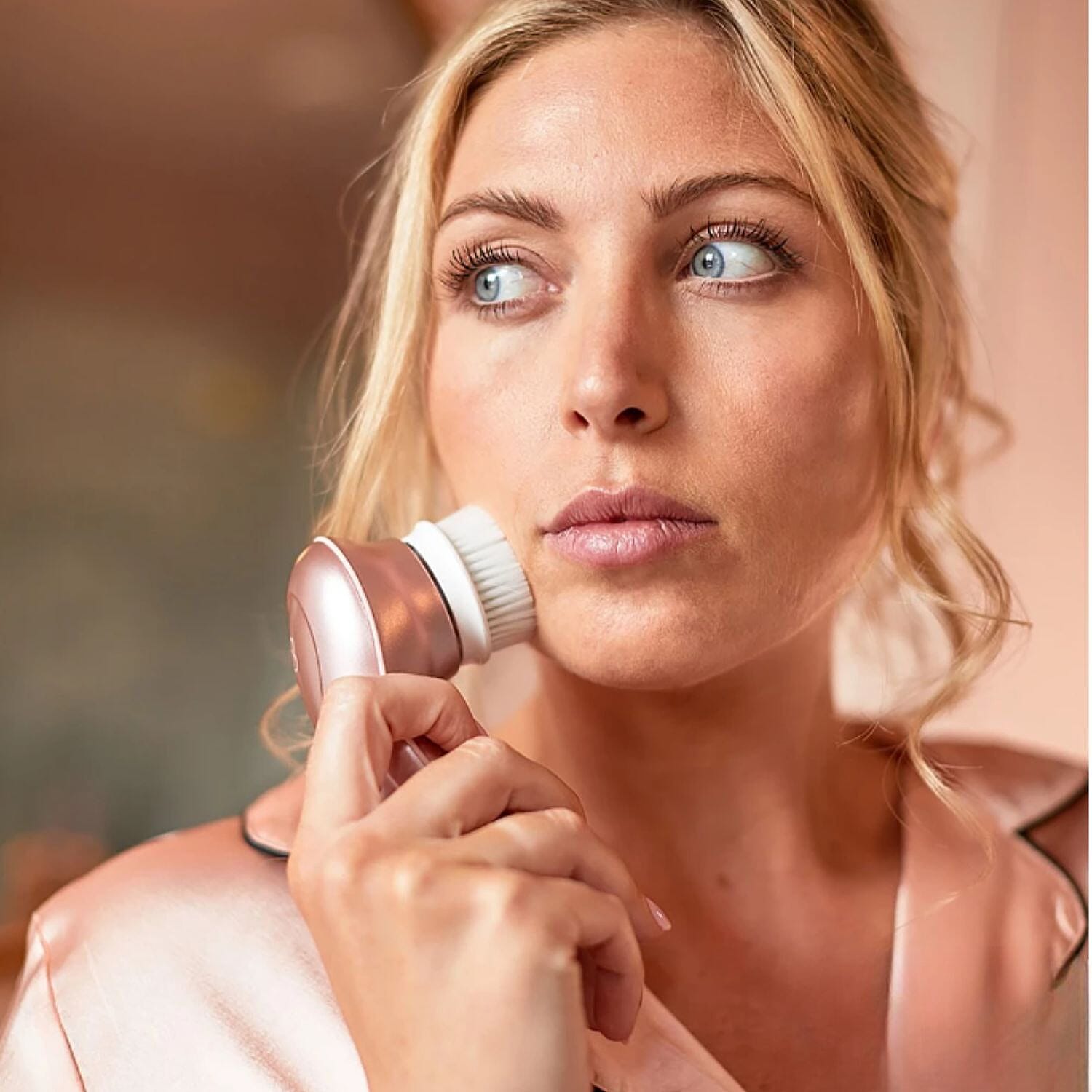Love My Skin Facial Cleanser Gift Set - Rose Gold