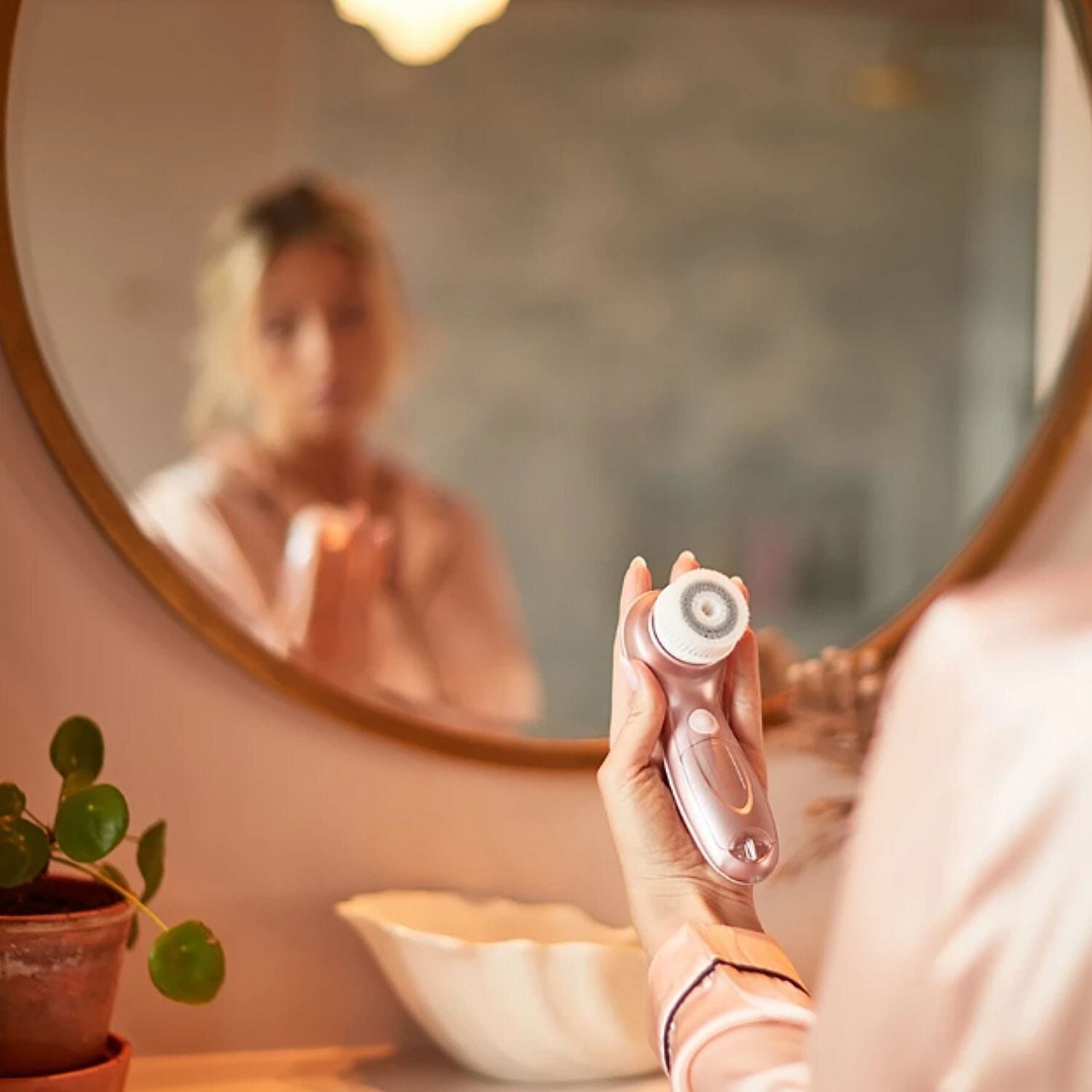 Love My Skin Facial Cleanser Gift Set - Rose Gold