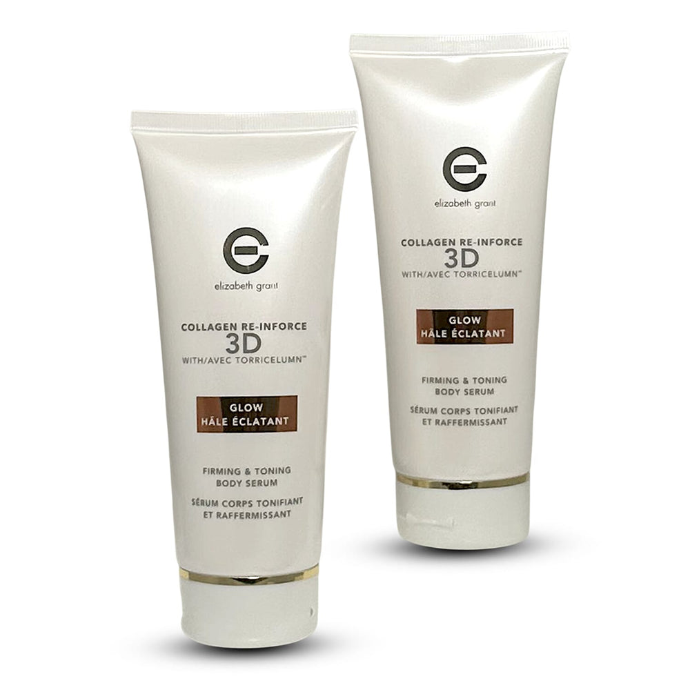 THE GALA LAUNCH- ELIZABETH GRANT Collagen Re-Inforce Firming - Toning Body Serum Glow Duo 2x 200ml