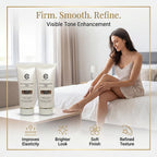 THE GALA LAUNCH- ELIZABETH GRANT Collagen Re-Inforce Firming - Toning Body Serum Glow Duo 2x 200ml
