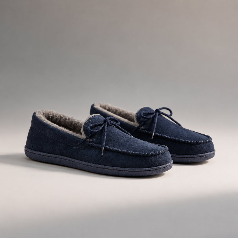 Jo & Joe Mens Slipper (Size - 9) - Navy_8298601
