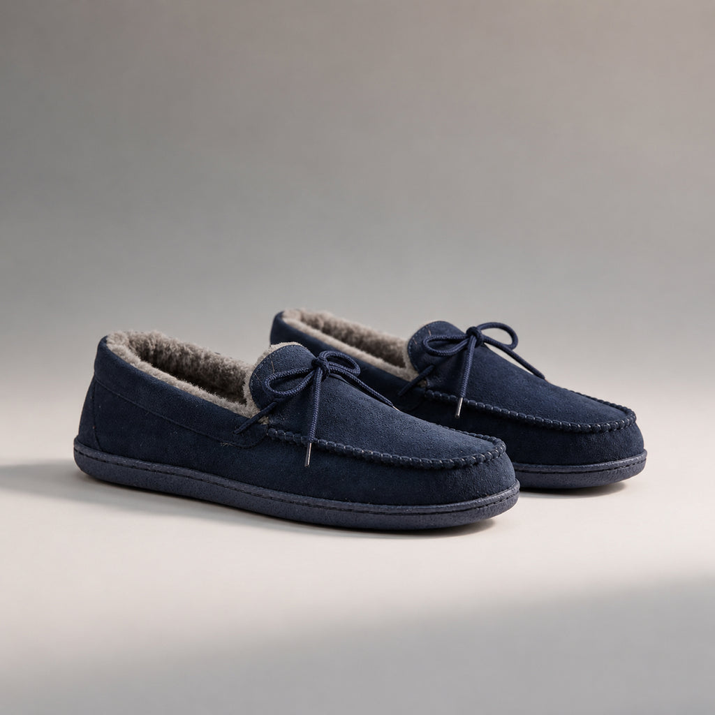 Jo & Joe Mens Slipper (Size - 9) - Navy_8298601