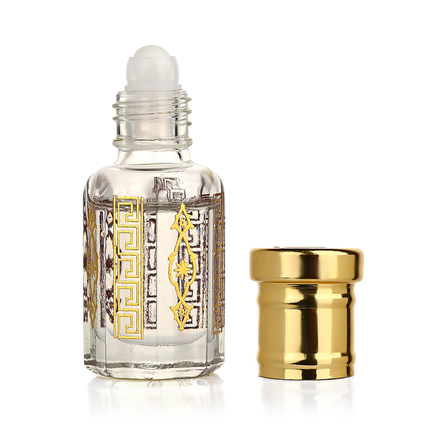 Jaipur Fragrance - Set of 2 - Royal Oudh Ritual Attar Set - Adonis Rose - Frankincense Attar with Oudh Musk in Jojoba Oil