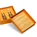 Jaipur Fragrance - Set of 2 - Morning Muse Attar Set - Parfum de Matin Blackcurrant Rose - Jasmine with Winsome Sweet Floral Gourmand