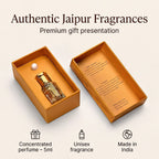 Jaipur Fragrance- 100% Natural Concentrated Perfume - 5ml (Frangipani)