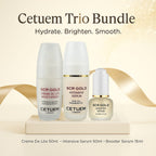 Cetuem Trio Bundle (Includes 50ml Creme De Lite Moisturiser, 50ml Intensive Serum & 15ml Booster Serum)