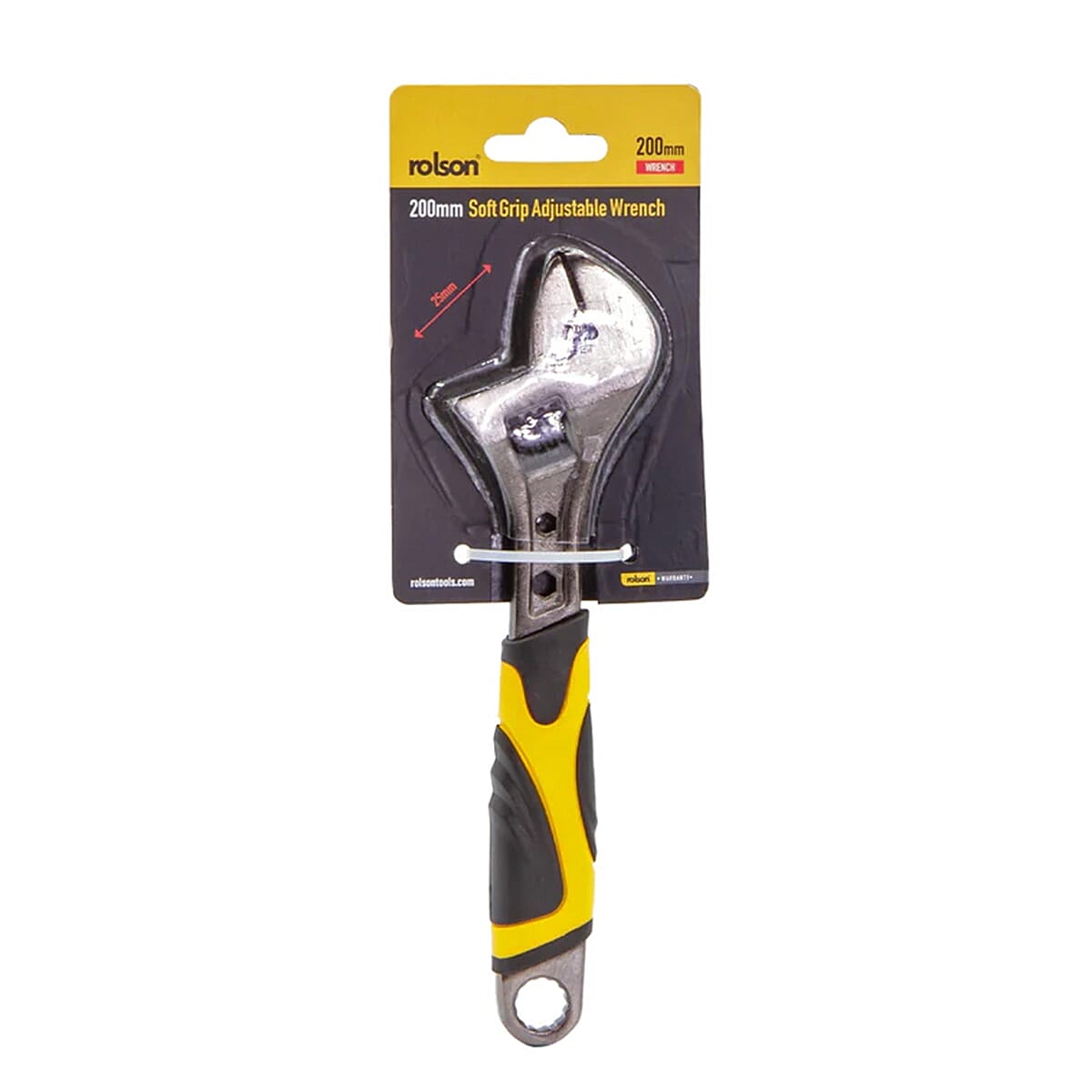 Brand New - 200mm Adjustable Wrench Black Nickel