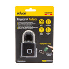 Rolson - Fingerprint Padlock ( Upto 20 Fingerprint Registration Capacity )
