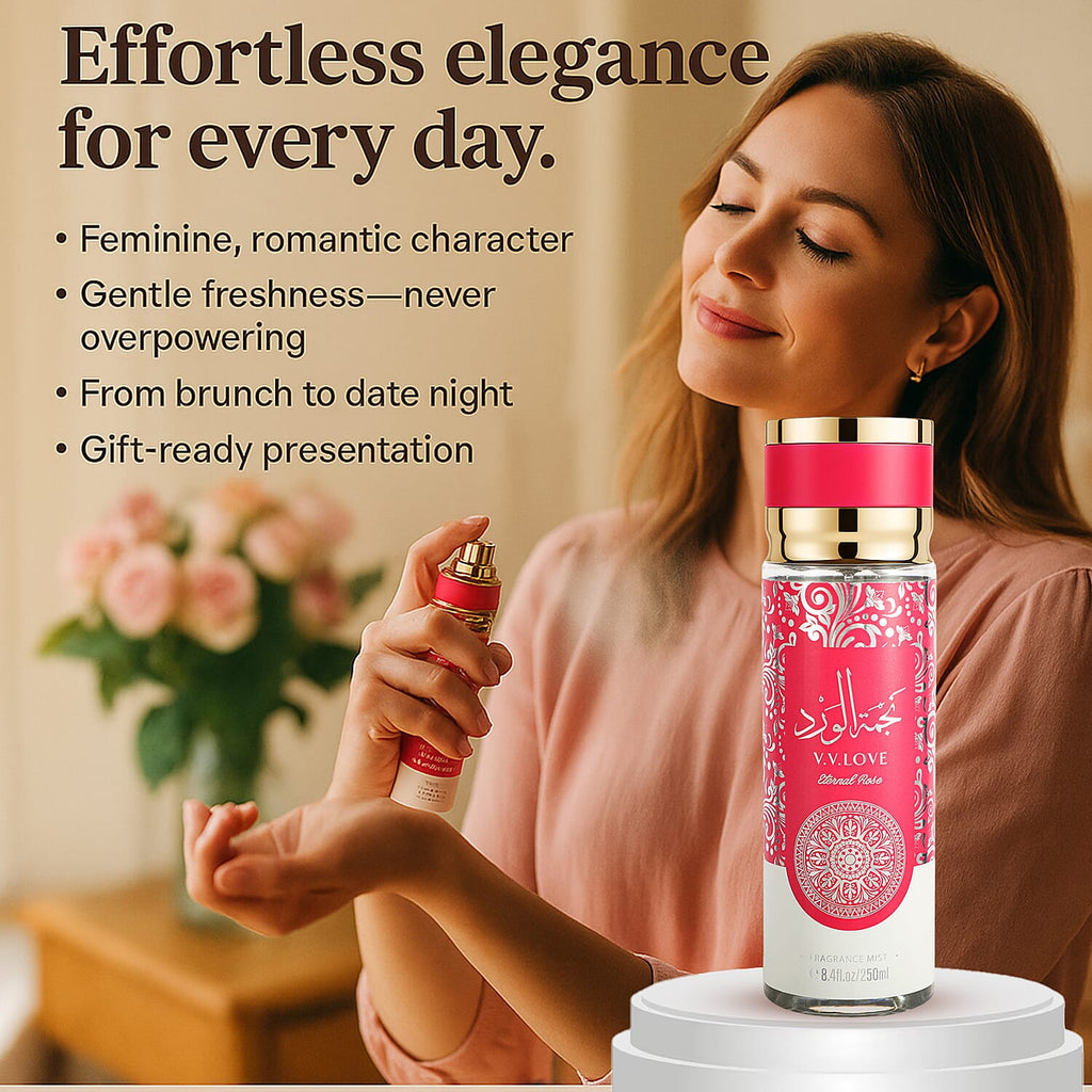 Laurelle Eternal Rose Fragrance Mist - 250ml