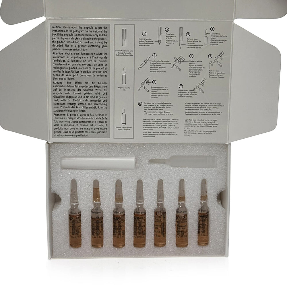 Elizabeth Grant Collagen Re-Inforce Ampoule Rose Quartz Edition - 14x2ml