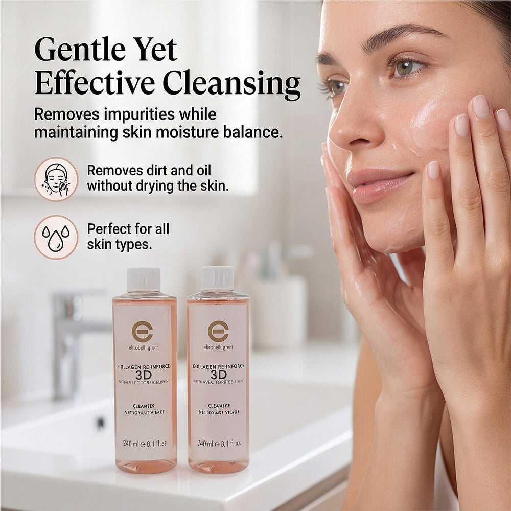 Elizabeth Grant Collagen Re-Inforce 3D Firming Cleanser Duo - 2 x 240ml