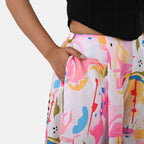 & Maisi Printed Jean and Pant/Trouser (Size - Large) - Cream_8308972_5