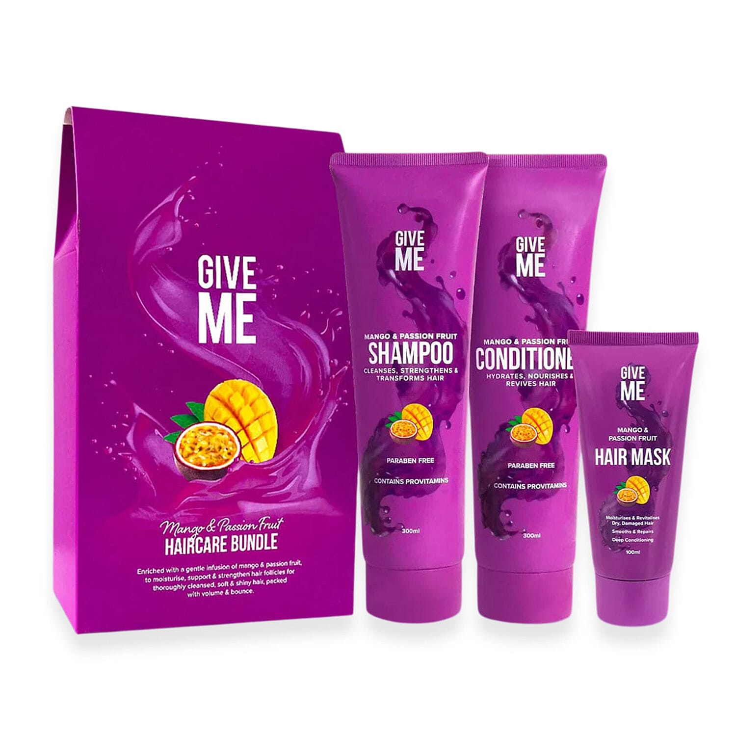 Give Me Mango & Passion Fruit Haircare Bundle