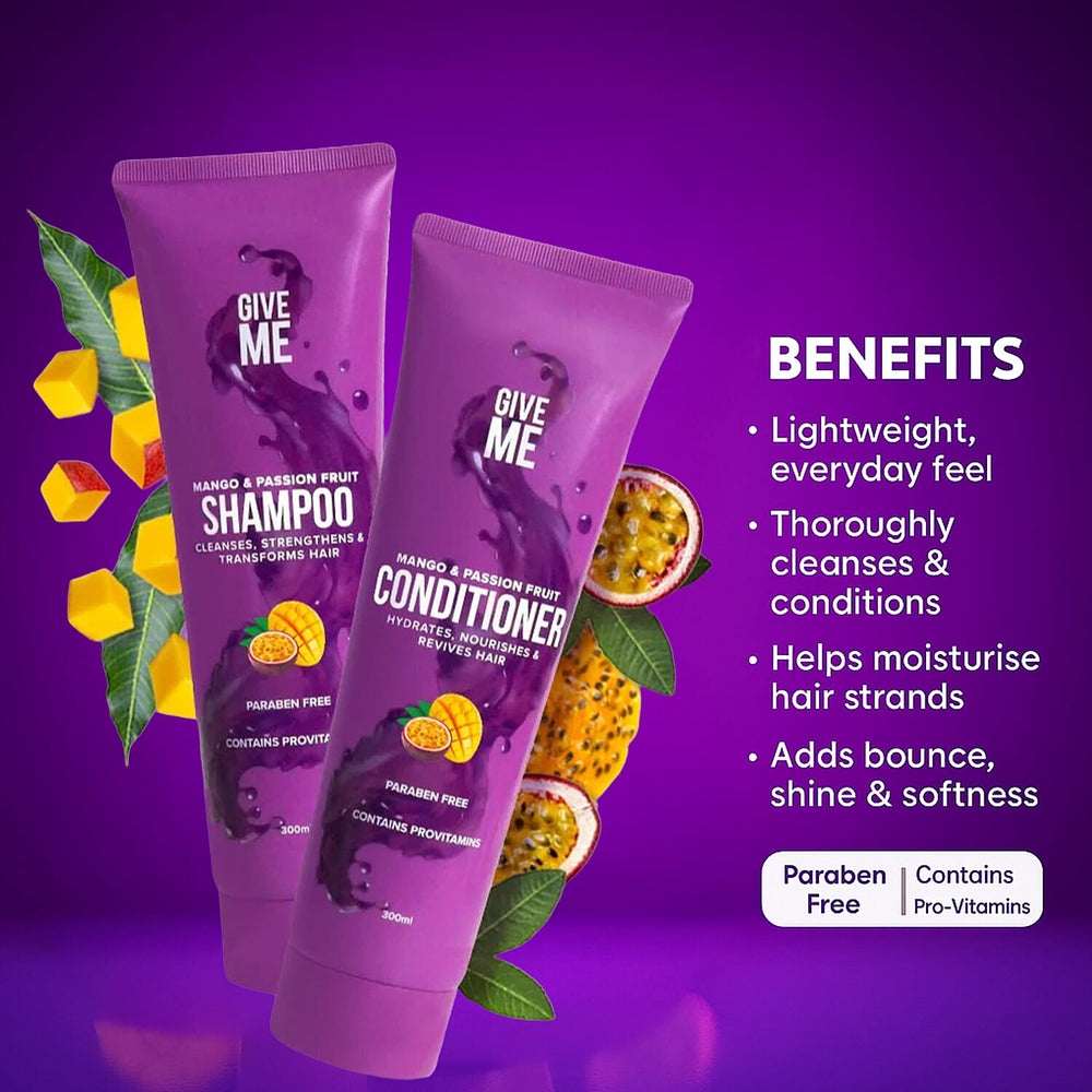 Give Me Mango & Passion Fruit Haircare Bundle