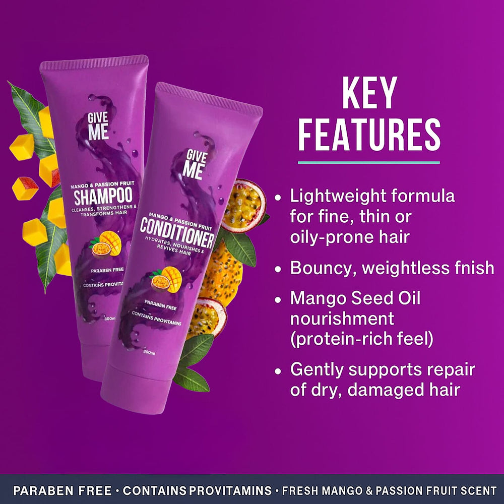 Give Me Mango & Passion Fruit Haircare Bundle