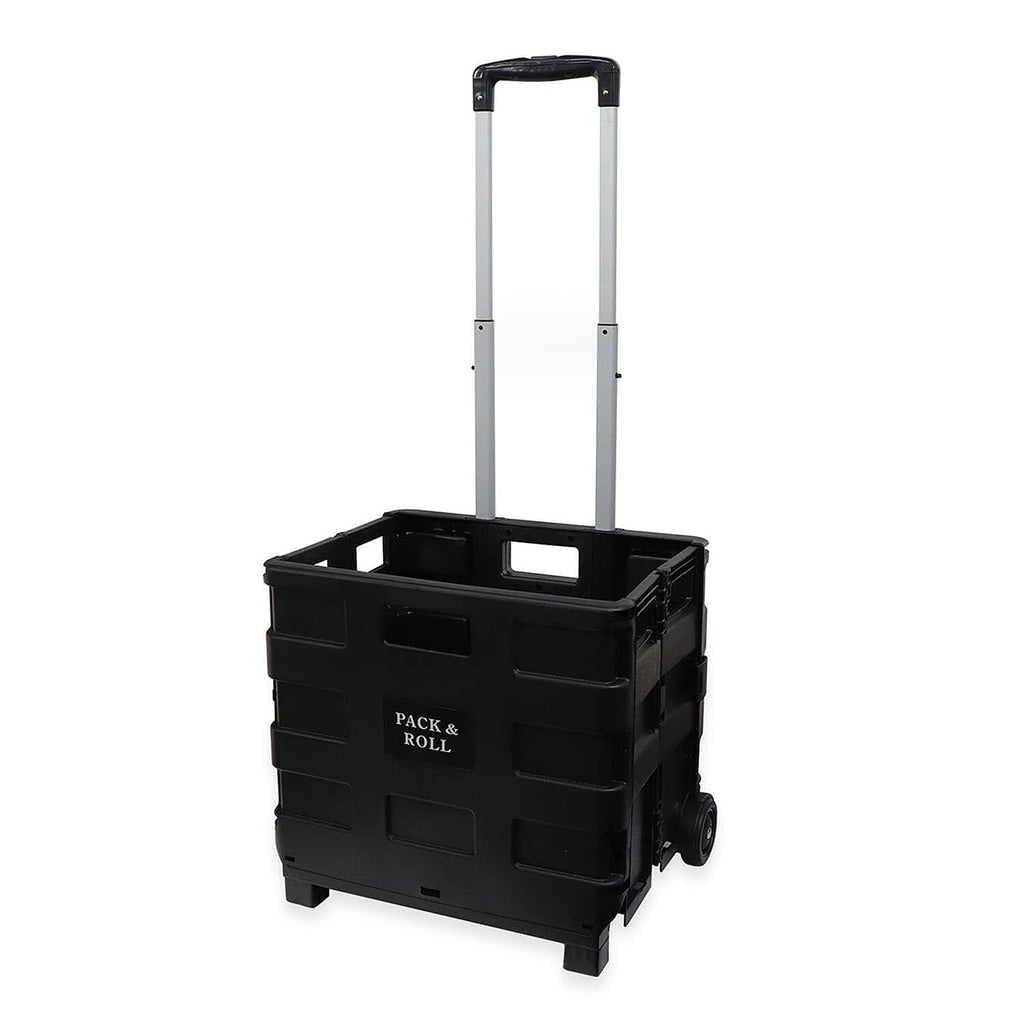 Light Weight Rustproof Foldable Shopping Cart with Wheels - Can Hold upto 25 Kgs